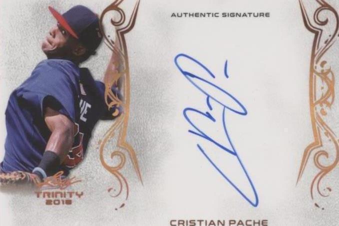 2018 Leaf Trinity - Cristian Pache #A-CP1