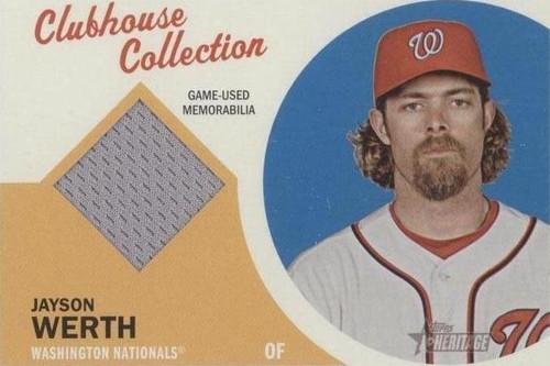 2012 Topps Heritage - Jayson Werth #CCR-JWE