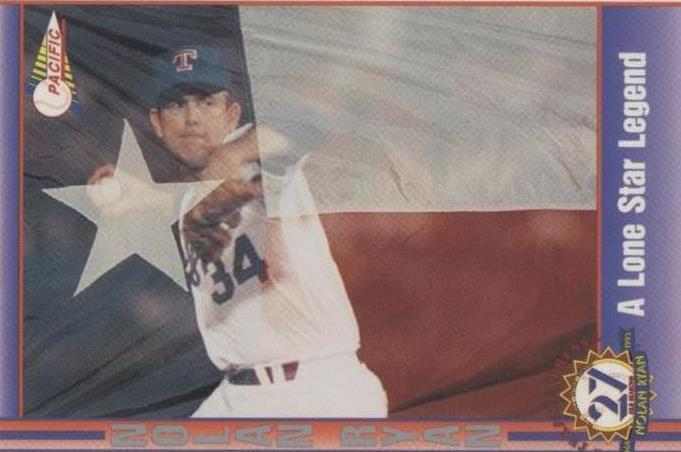 1993 Pacific Nolan Ryan Texas Express 27 Seasons - Nolan Ryan #100