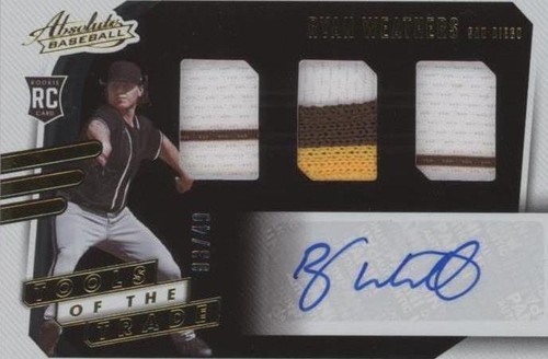 2021 Panini Absolute - Ryan Weathers #TT3S-RW