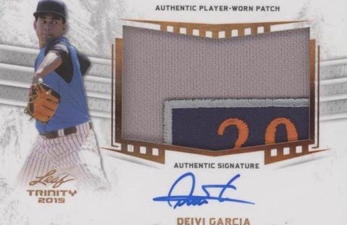 2019 Leaf Trinity - Deivi Garcia #PA-DG1