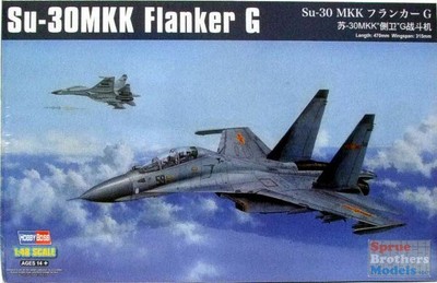 HBS81714 1:48 Hobby Boss Su-30MKK Flanker G