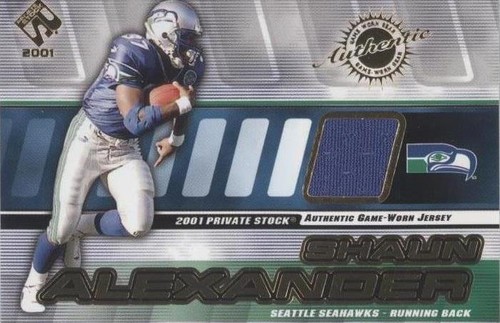2001 Pacific Private Stock Shaun Alexander #129