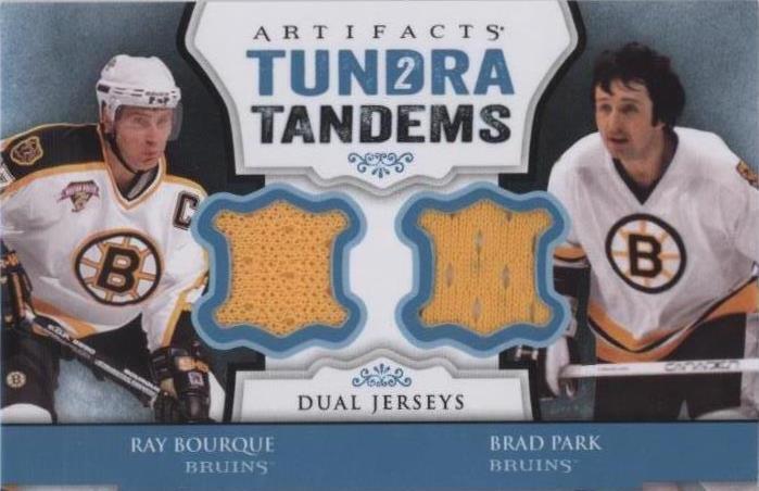 2013-14 Upper Deck Artifacts - Brad Park Ray Bourque #TT-BP