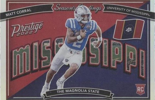 2022 Panini Prestige Matt Corral #SG-3