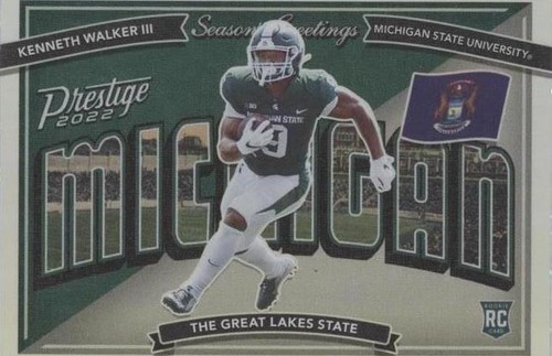 2022 Panini Prestige Kenneth Walker III #SG-15