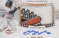 2019 Leaf Trinity - Greg Jones #PA-GJ1