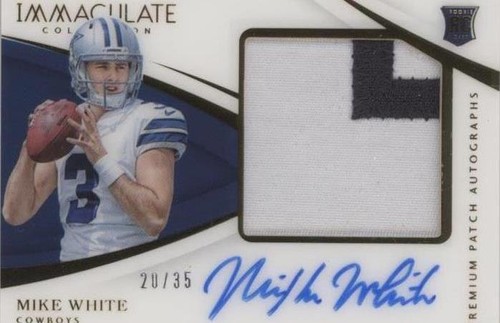 2018 Panini Immaculate Collection Mike White #PR-MW