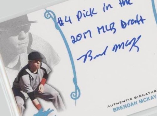 2017 Leaf Trinity - Brendan McKay #A-BM1