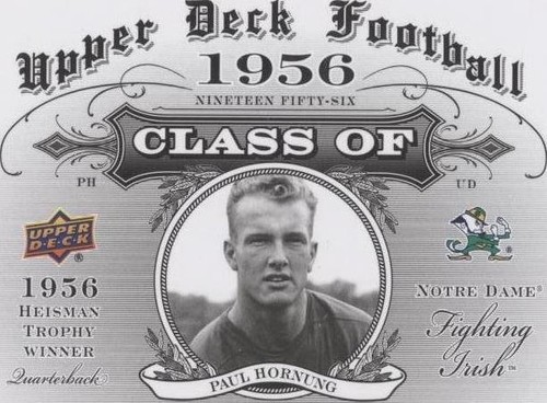 2011 Upper Deck Paul Hornung #CO-13