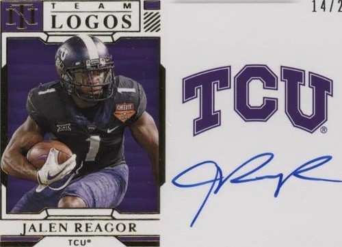 2020 Panini National Treasures Collegiate Jalen Reagor #23