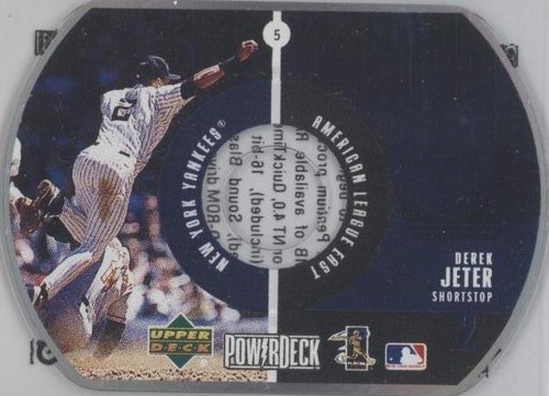 1999 Upper Deck Derek Jeter (Hit Brigade) #H4 Yankees NM/MT