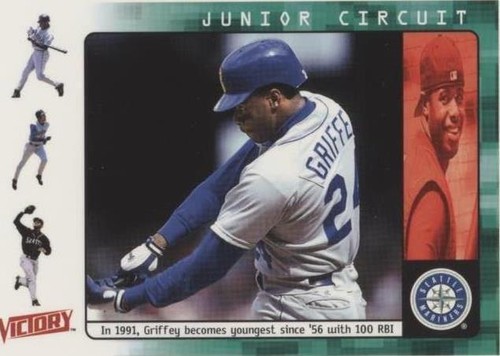 KEN GRIFFEY JR. HOF 2000 UD Victory JUNIOR CIRCUIT Card #402