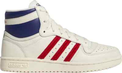 Adidas Top Ten RB Night Sky Cream White Vivid Red Women's Size 5