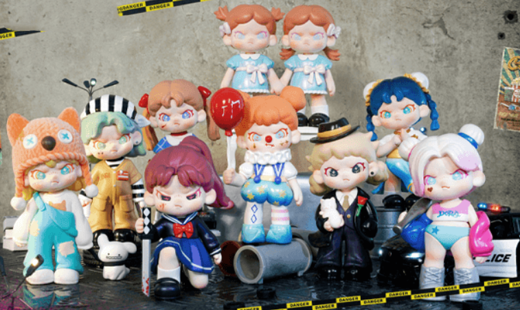 Amazon.co.jp: POPMART TNT SPACE x DORA（ドラ 第二弾 生人勿近