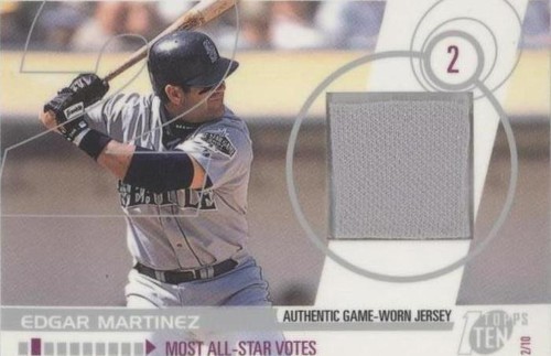 2002 Topps Ten - Edgar Martinez #TTR-EM