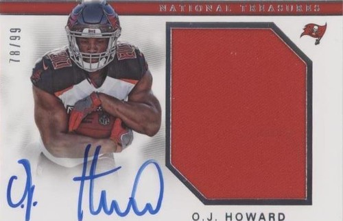 2017 Panini National Treasures O.J. Howard #RMS-OJ