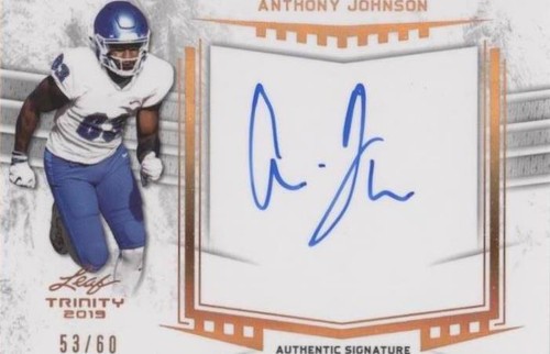 2019 Leaf Trinity Anthony Johnson #A-AJ1