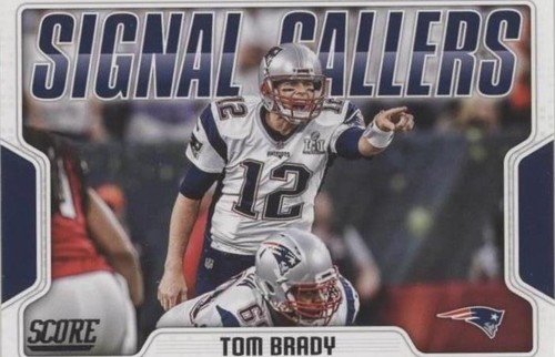 2018 Score Tom Brady #20