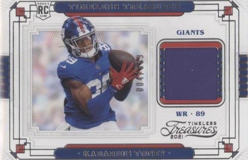 2021 Panini Chronicles Kadarius Toney #TT-KTO