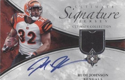 2006 Ultimate Collection Rudi Johnson #ULT-RJ
