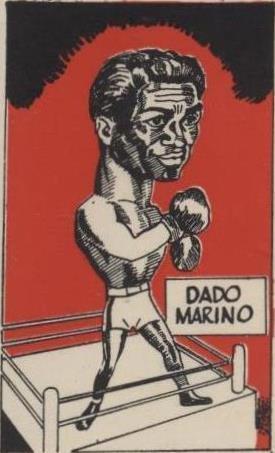 1947 D. Cummings & Son Famous Fighters Swop Cards Boxing Trading Cards