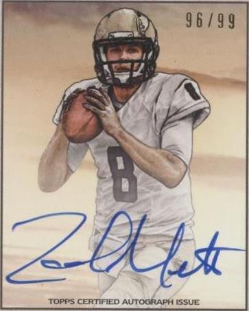 2014 Bowman Zach Mettenberger #11