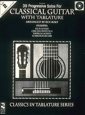 39 Progressive Solos for Classical Guitar Book 2