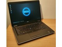 Dell Latitude E7440 laptop 256gb SSD hard drive 8gb ram memory with backlit keyboard