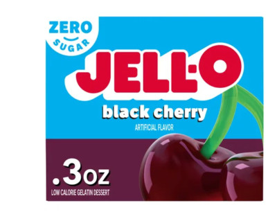 Sugar Free Black Cherry Jello Mix 3 Pack