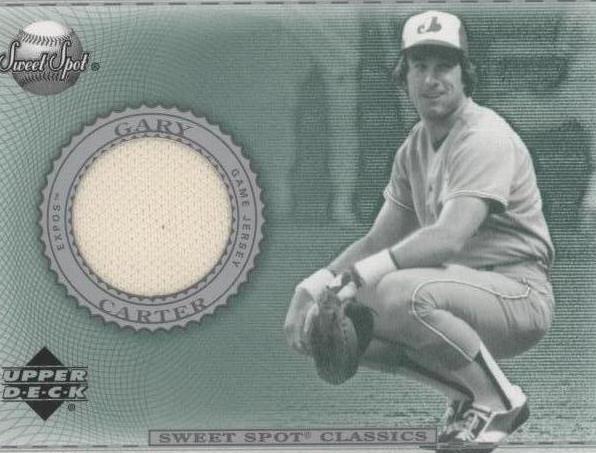 2002 Upper Deck Sweet Spot Classics - Гэри Картер #J-GC
