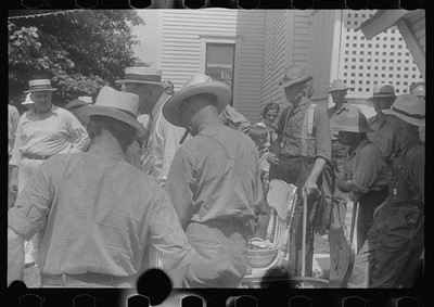 Public auction,central Ohio,OH,Farm Security Administration,FSA,August 1938,31