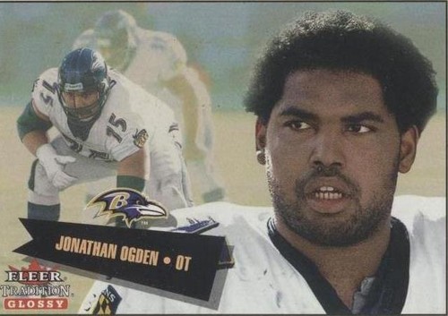 2001 Fleer Tradition Glossy Jonathan Ogden #17