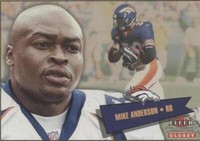 2001 Fleer Tradition Glossy Mike Anderson #162