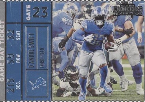 2022 Panini Contenders D'Andre Swift #GDT-DSW
