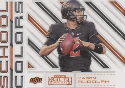 メイソン·ルドルフ [ パッチ サインカード] 2020 Panini Contenders Draft Ticket Green Mason Rudolph #67
