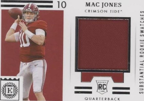2021 Panini Chronicles Draft Picks Mac Jones #ERS-MJ