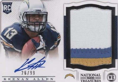 2013 Panini National Treasures Keenan Allen #217