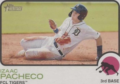 2022 Topps Heritage Minor League Edition - Izaac Pacheco #116