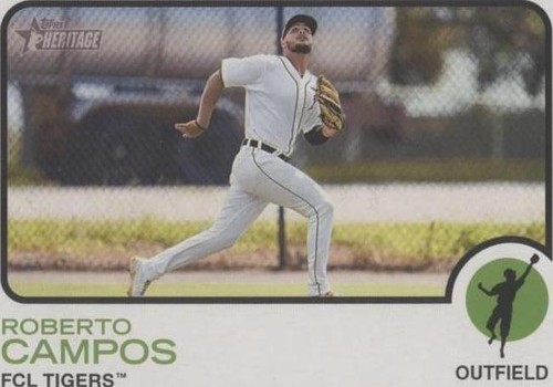 2022 Topps Heritage Minor League Edition - Roberto Campos #218