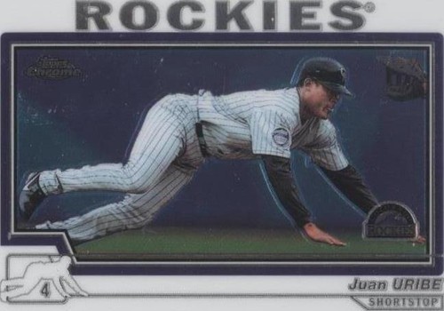 2004 Topps Chrome - Juan Uribe #87