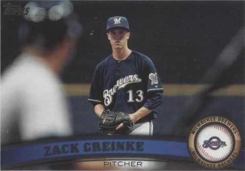 2011 Topps Update Series - Zack Greinke #US250