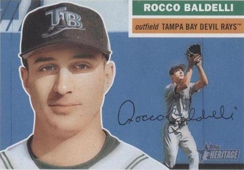 2005 Topps Heritage - Rocco Baldelli #97