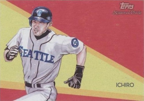 2010 Topps National Chicle #3 ⚾️ HOF Ichiro Suzuki ⚾️ Seattle 