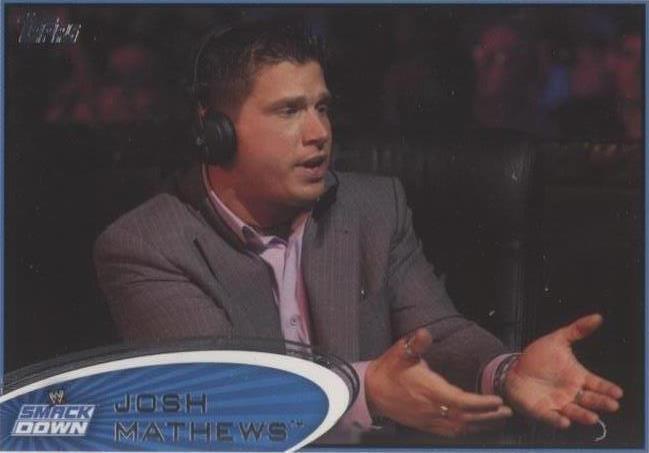 2012 Topps WWE - Josh Mathews #30