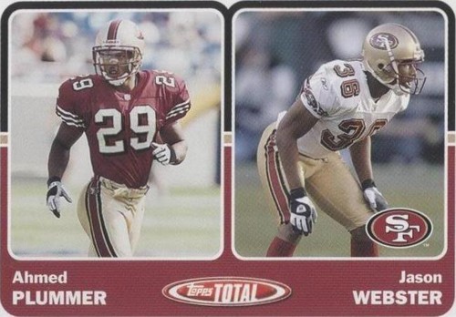 2003 Topps Total Ahmed Plummer Jason Webster #427