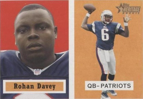 2002 Topps Heritage Rohan Davey #163