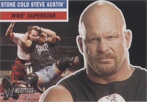 2005 Topps Heritage WWE - Steve Austin #11