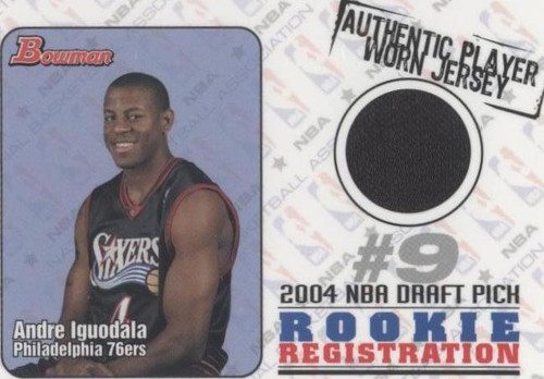 2004-05 Bowman Draft Picks & Prospects - Andre Iguodala #ROR-AI