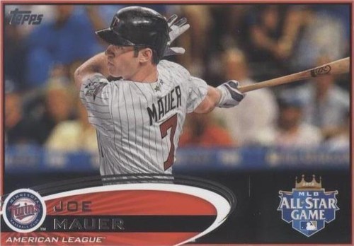 2012 Topps Update Series - Joe Mauer #US7